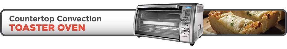 Countertop Convection Toaster Oven CTO6335S BLACK DECKER